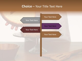 Pastry Sponge Sponge Cake PowerPoint Template