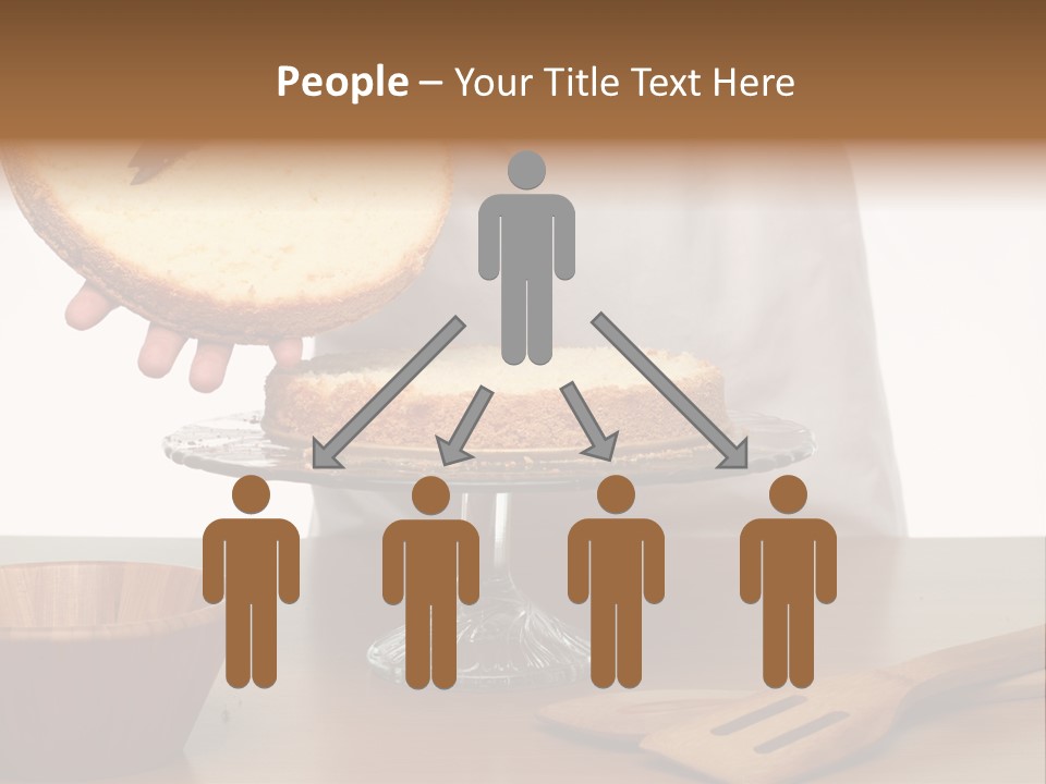 Pastry Sponge Sponge Cake PowerPoint Template