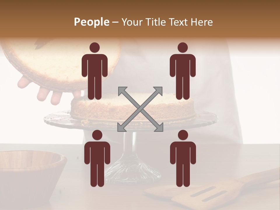 Pastry Sponge Sponge Cake PowerPoint Template