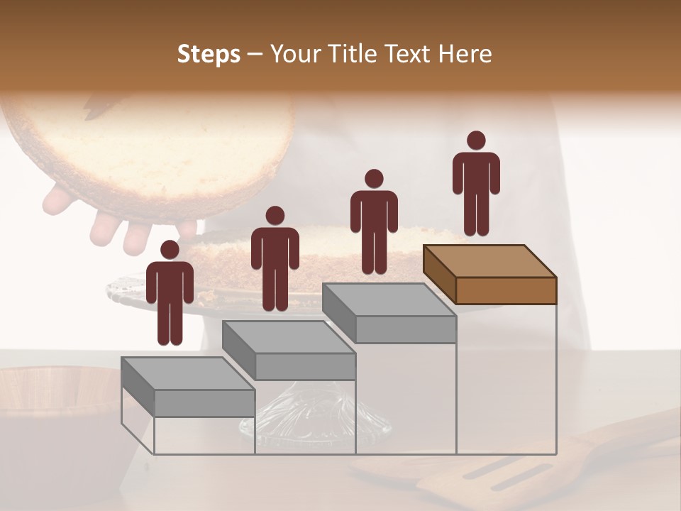 Pastry Sponge Sponge Cake PowerPoint Template