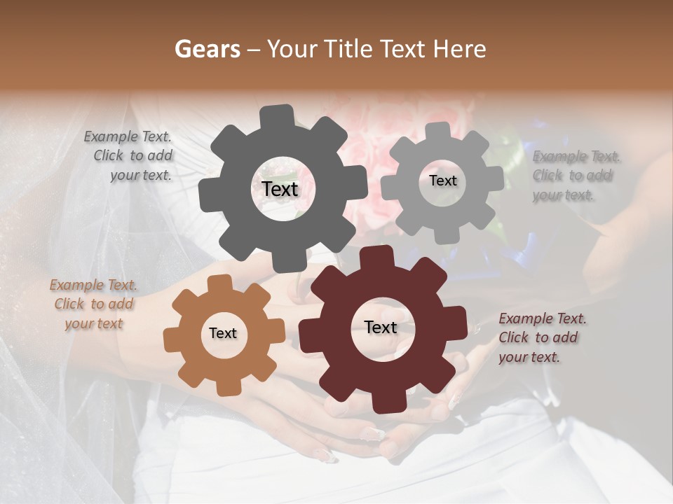 Beginnings Hugging Couple PowerPoint Template