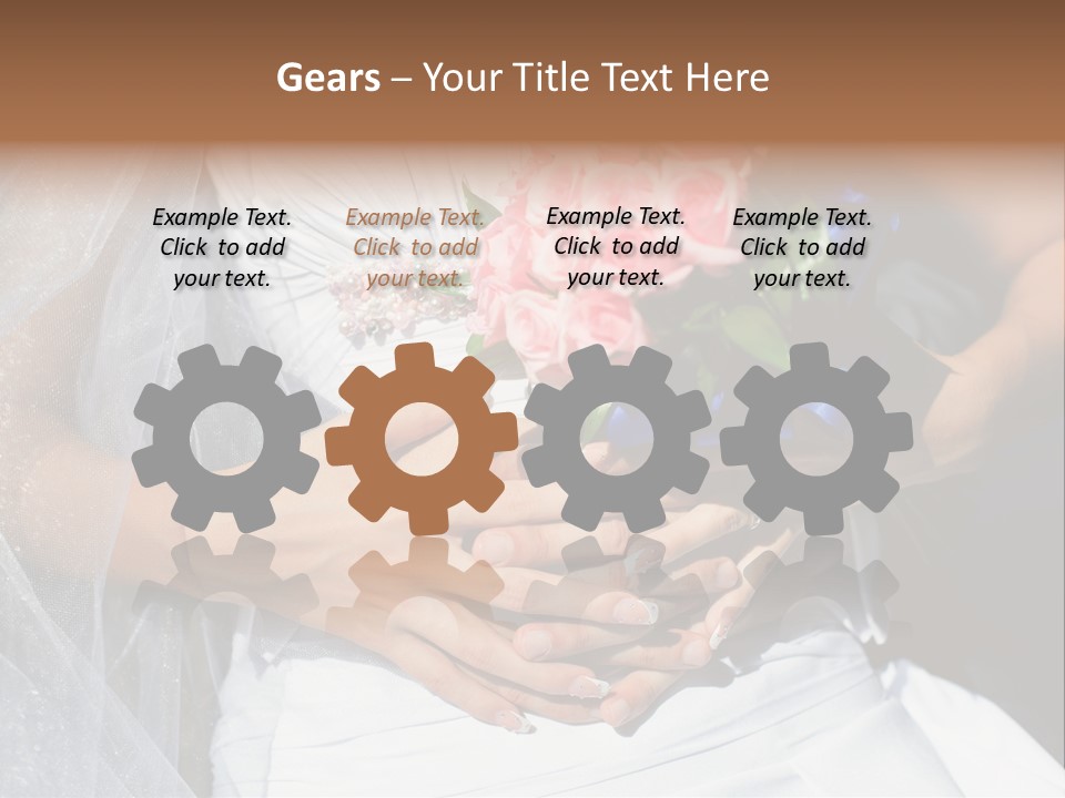 Beginnings Hugging Couple PowerPoint Template