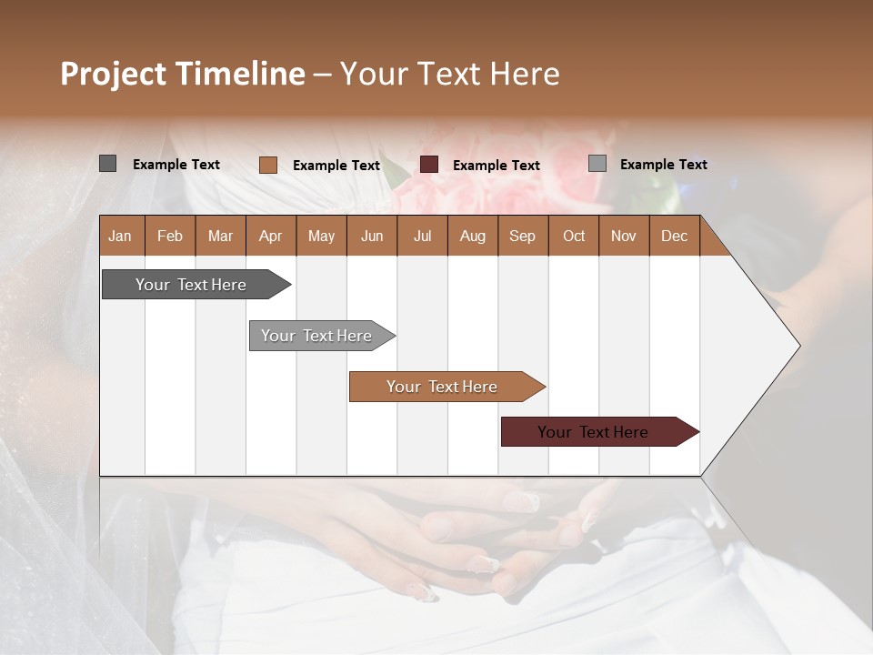 Beginnings Hugging Couple PowerPoint Template