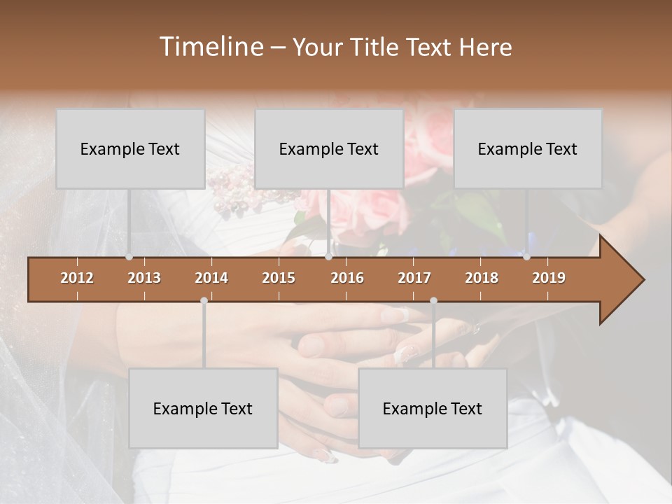 Beginnings Hugging Couple PowerPoint Template