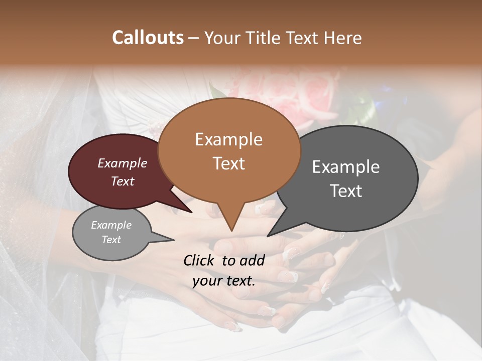 Beginnings Hugging Couple PowerPoint Template