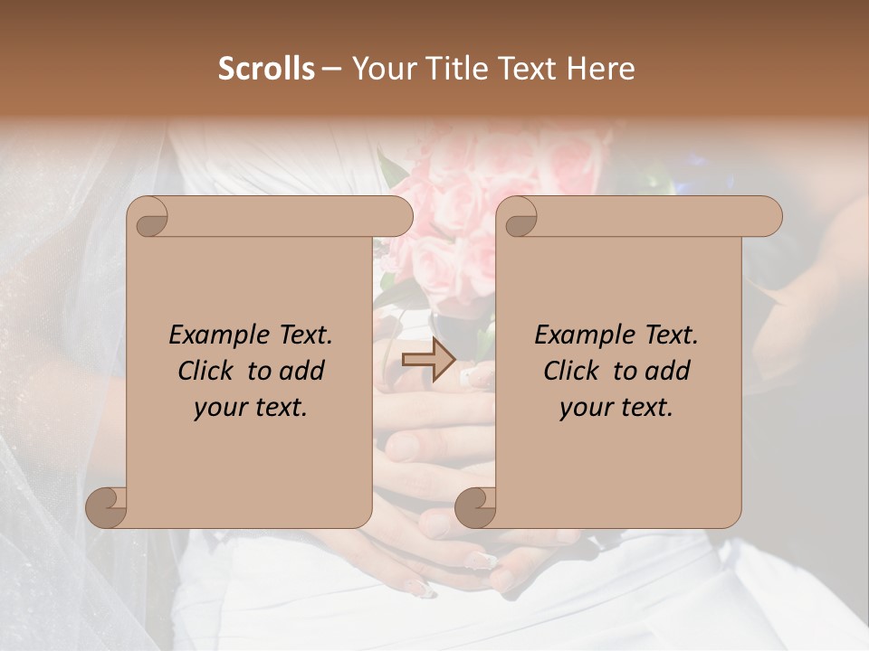 Beginnings Hugging Couple PowerPoint Template