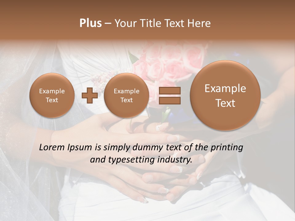 Beginnings Hugging Couple PowerPoint Template
