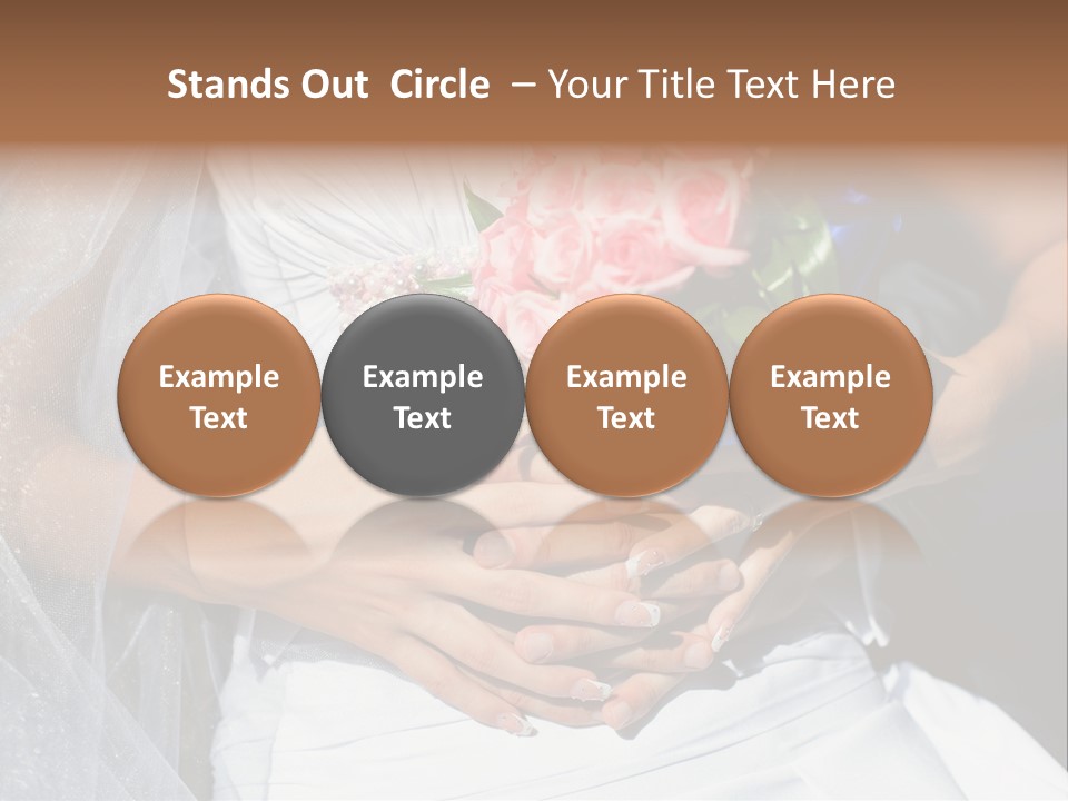 Beginnings Hugging Couple PowerPoint Template