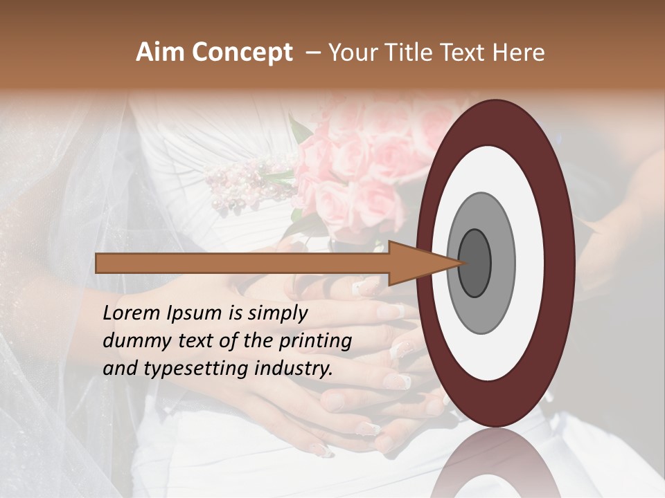 Beginnings Hugging Couple PowerPoint Template