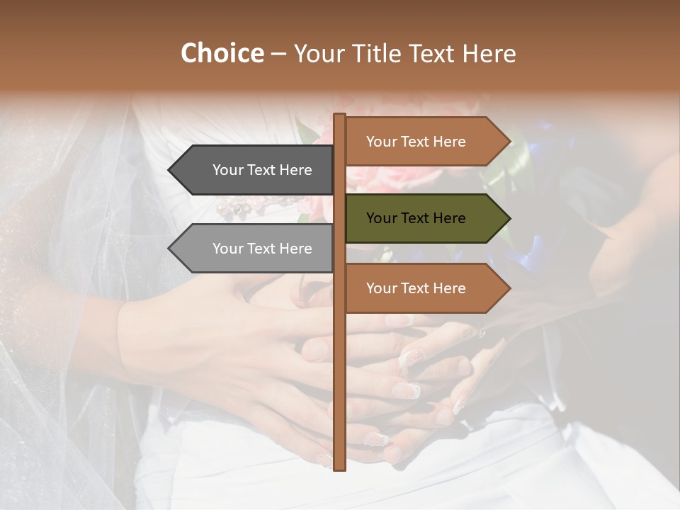 Beginnings Hugging Couple PowerPoint Template