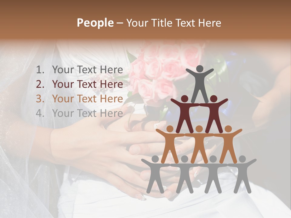 Beginnings Hugging Couple PowerPoint Template