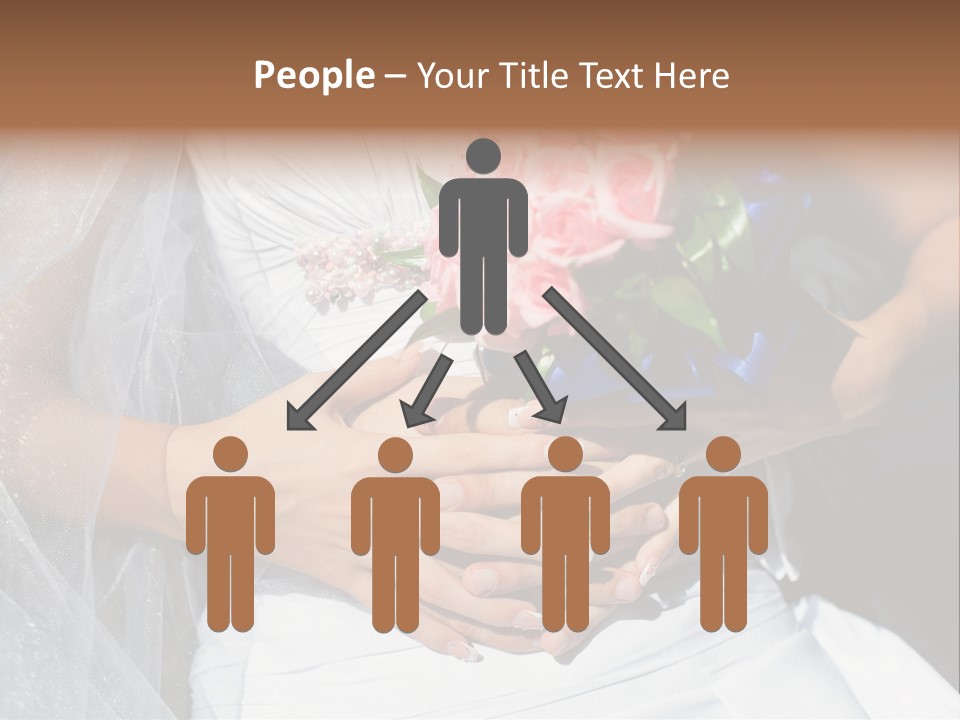 Beginnings Hugging Couple PowerPoint Template