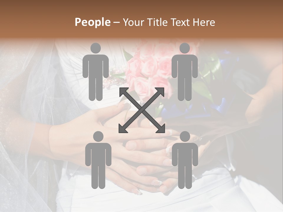 Beginnings Hugging Couple PowerPoint Template