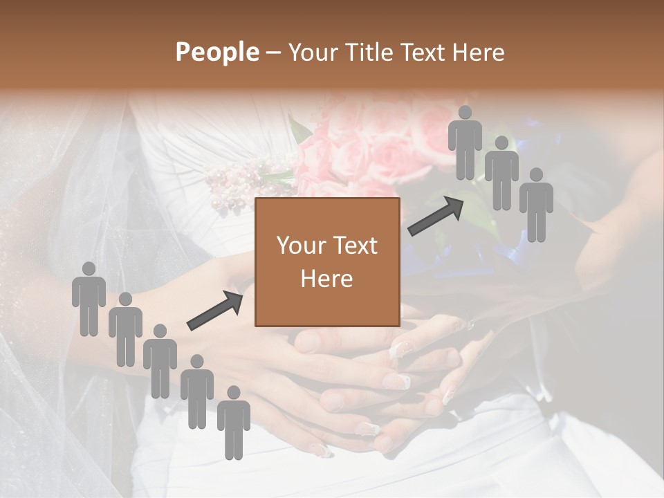 Beginnings Hugging Couple PowerPoint Template