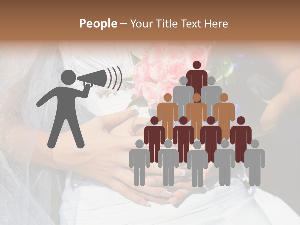 Beginnings Hugging Couple PowerPoint Template