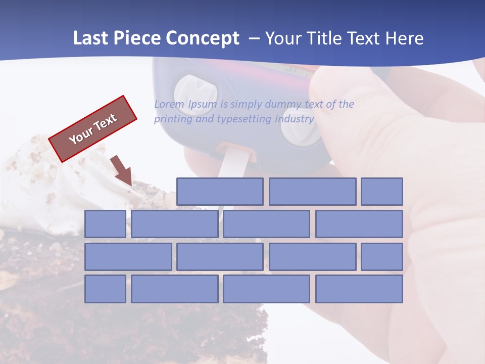 Healthcare And Medicine Human Hand Warning Sign PowerPoint Template