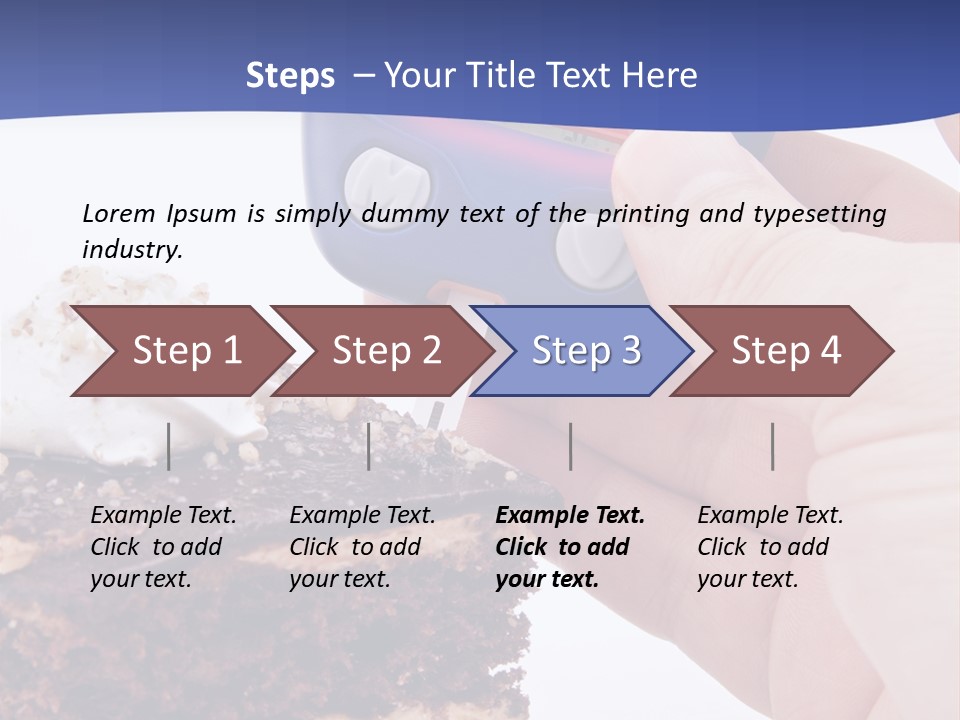 Healthcare And Medicine Human Hand Warning Sign PowerPoint Template