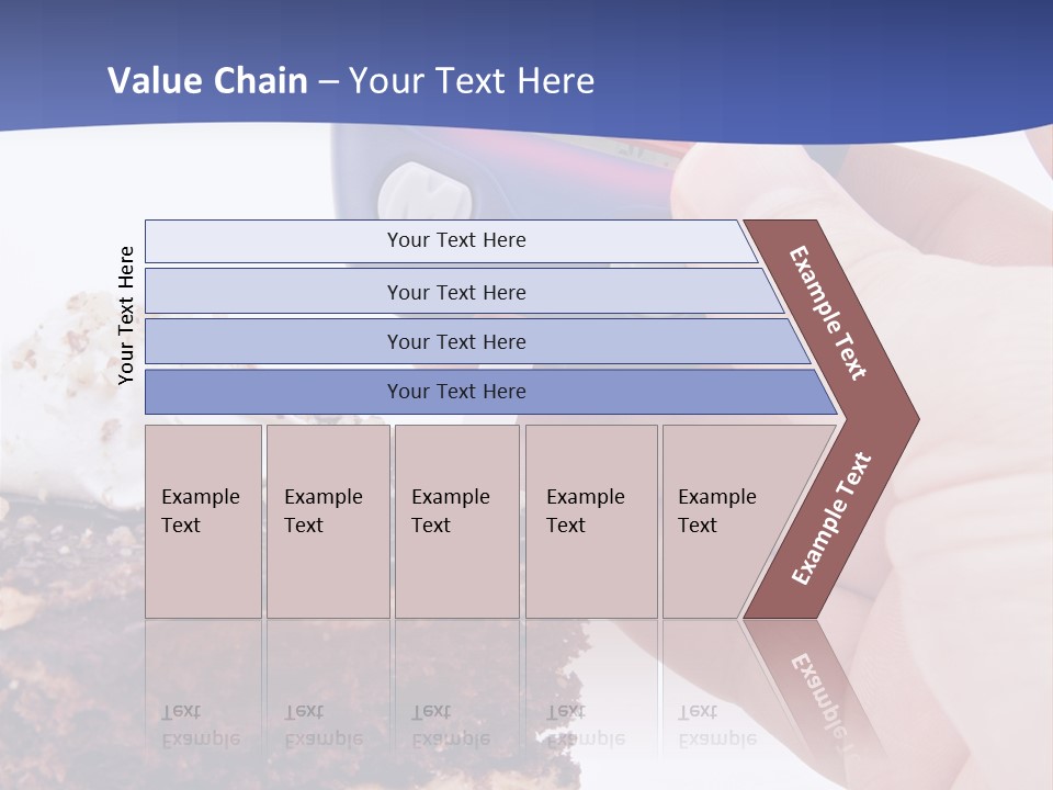 Healthcare And Medicine Human Hand Warning Sign PowerPoint Template