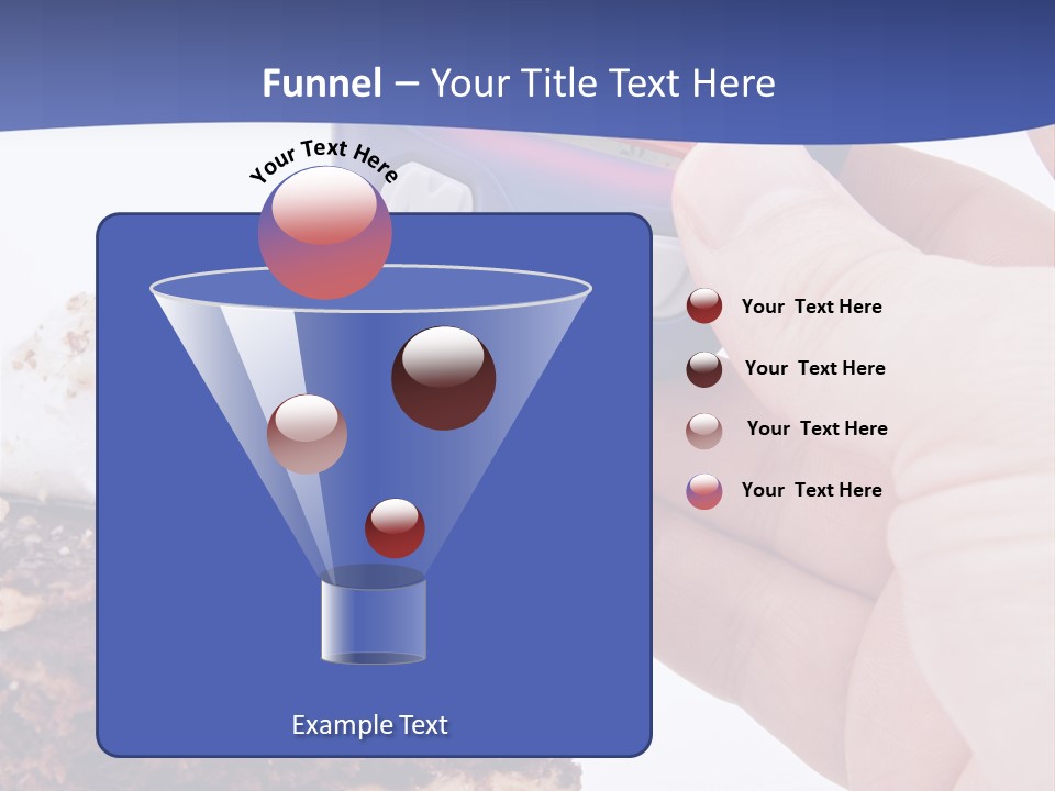 Healthcare And Medicine Human Hand Warning Sign PowerPoint Template