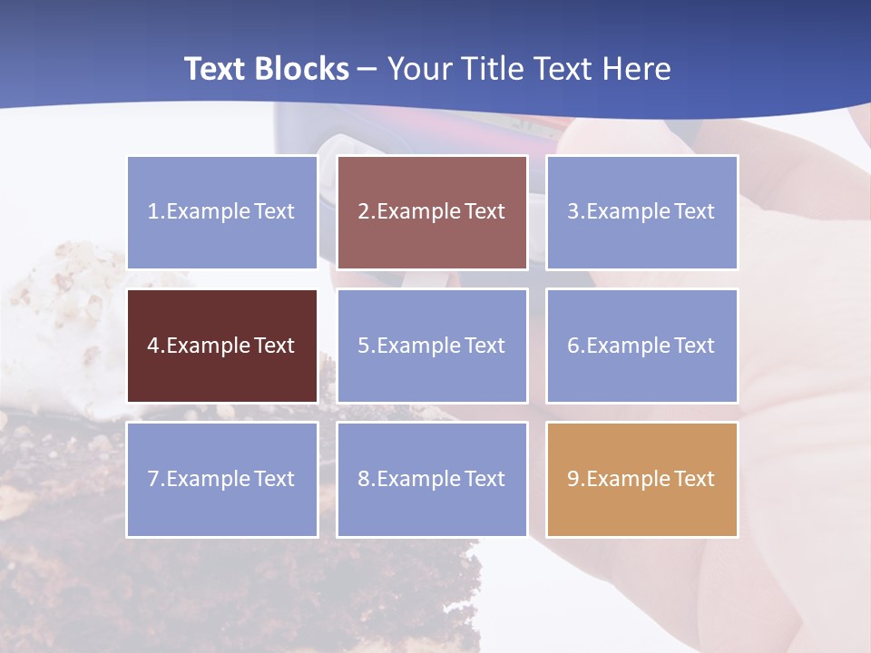 Healthcare And Medicine Human Hand Warning Sign PowerPoint Template