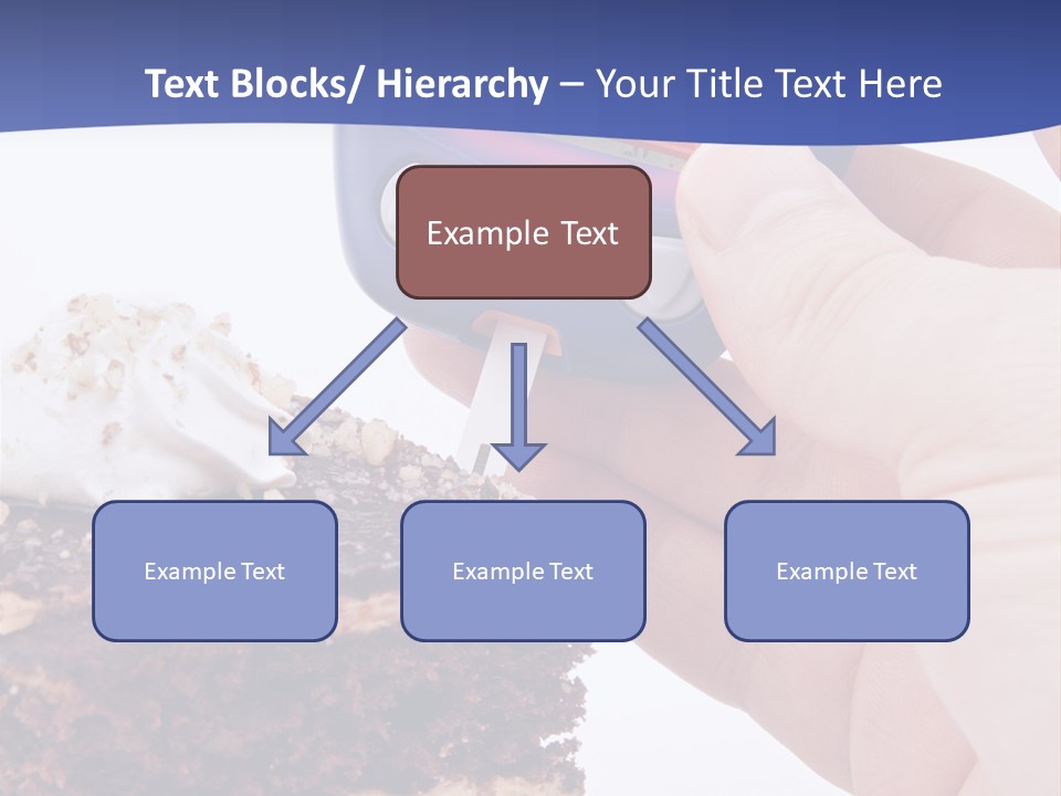 Healthcare And Medicine Human Hand Warning Sign PowerPoint Template