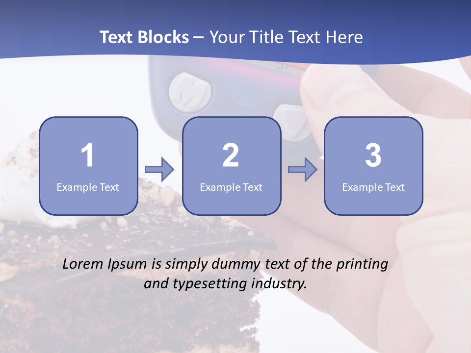 Healthcare And Medicine Human Hand Warning Sign PowerPoint Template