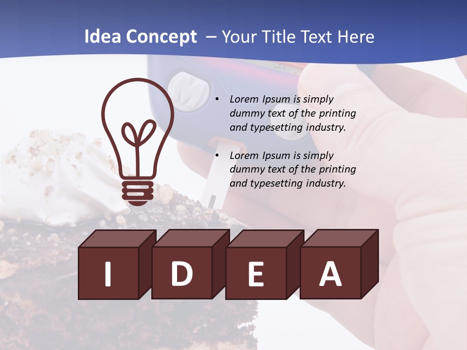 Healthcare And Medicine Human Hand Warning Sign PowerPoint Template