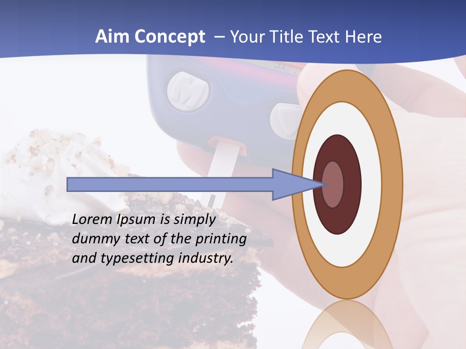 Healthcare And Medicine Human Hand Warning Sign PowerPoint Template