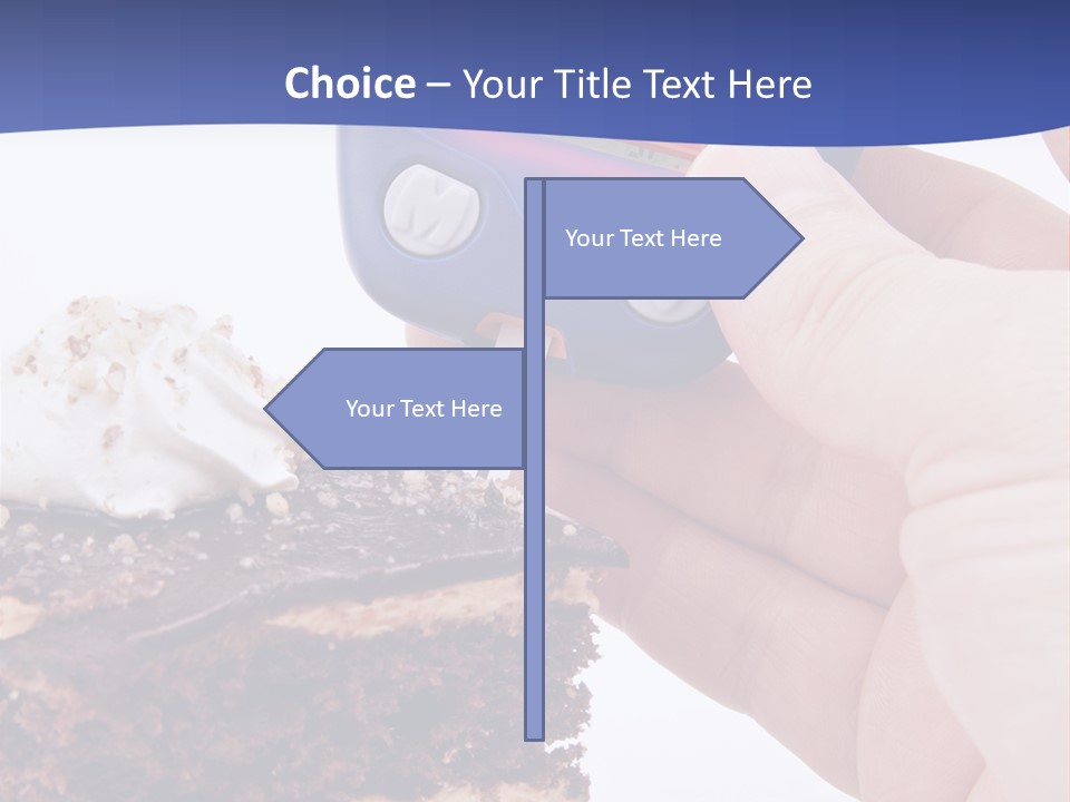 Healthcare And Medicine Human Hand Warning Sign PowerPoint Template