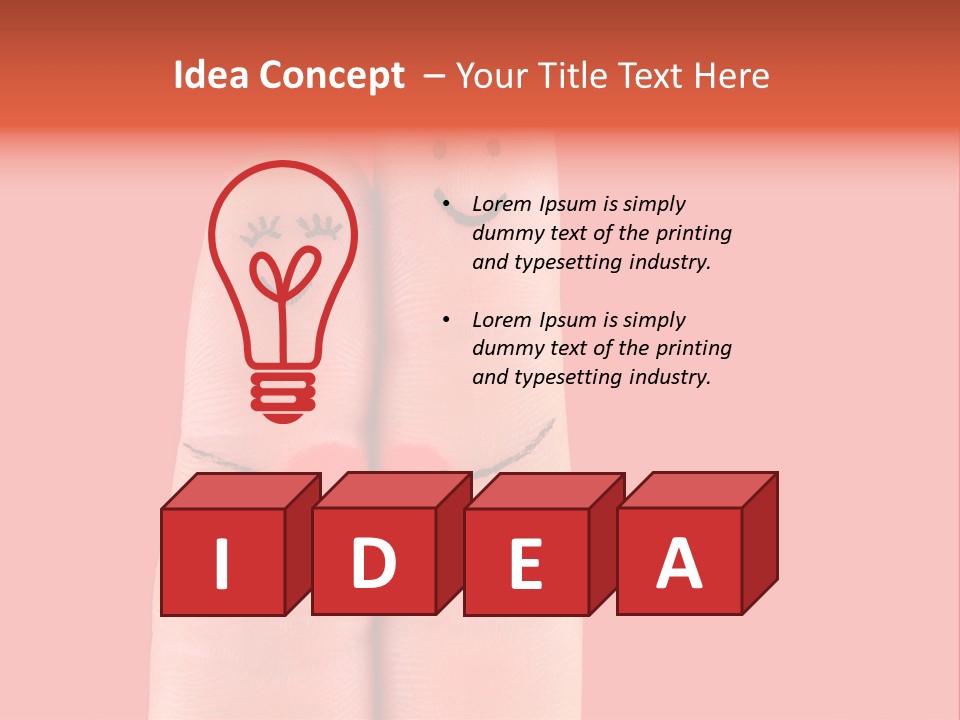 Sign Day Idea PowerPoint Template