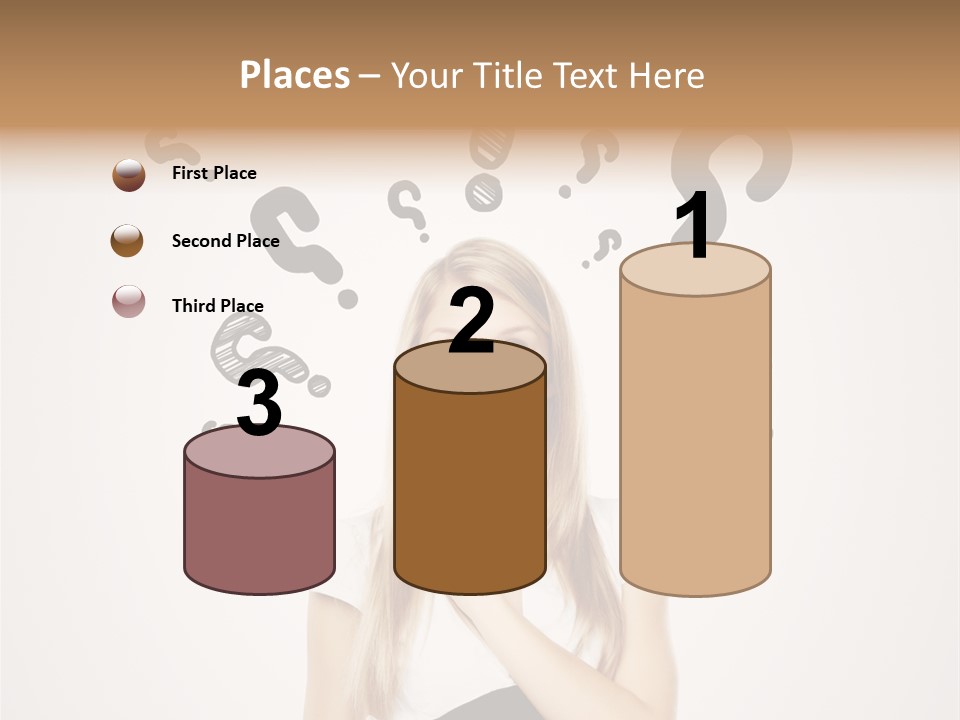 White Making Achievement PowerPoint Template