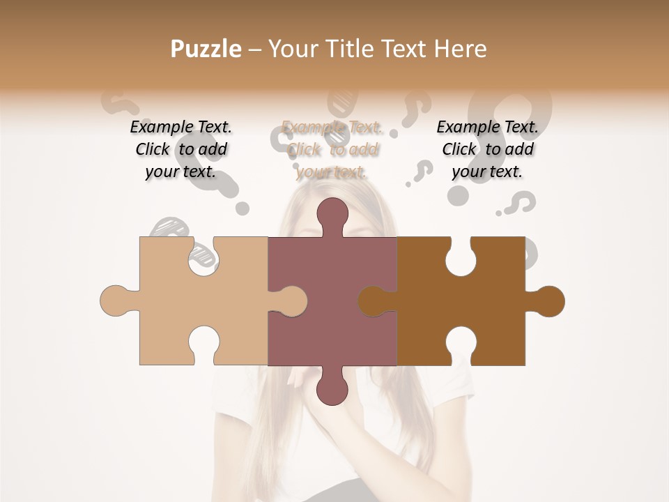 White Making Achievement PowerPoint Template