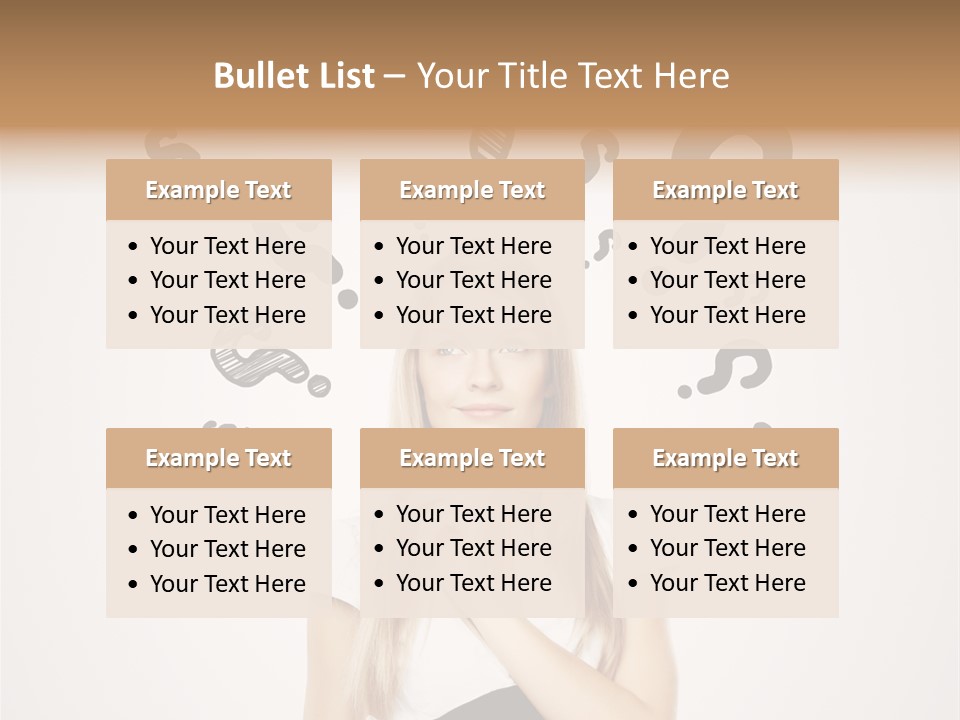 White Making Achievement PowerPoint Template