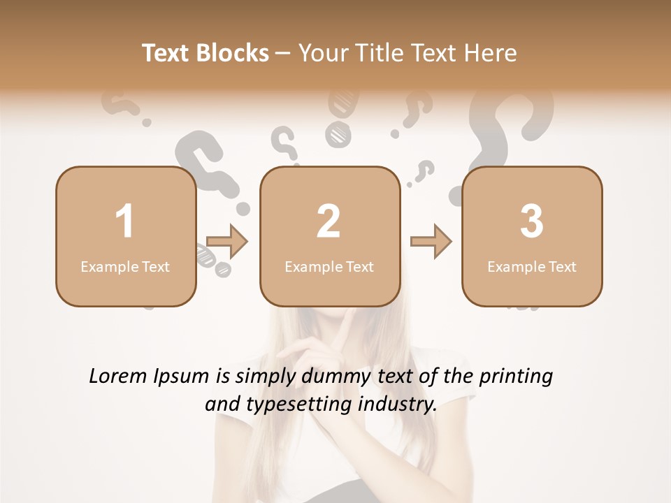 White Making Achievement PowerPoint Template