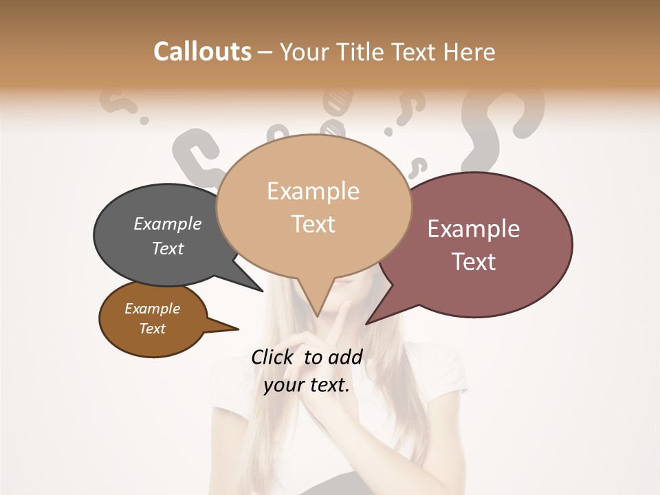 White Making Achievement PowerPoint Template