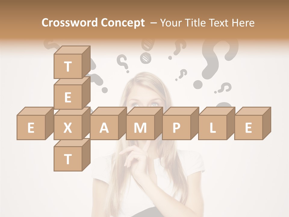 White Making Achievement PowerPoint Template