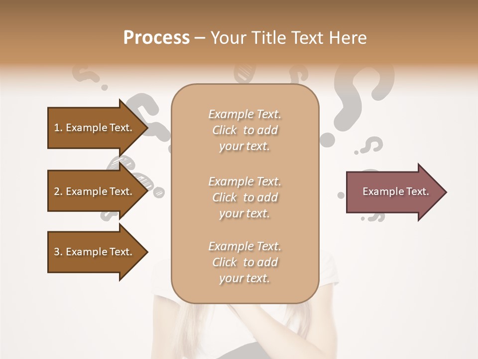 White Making Achievement PowerPoint Template