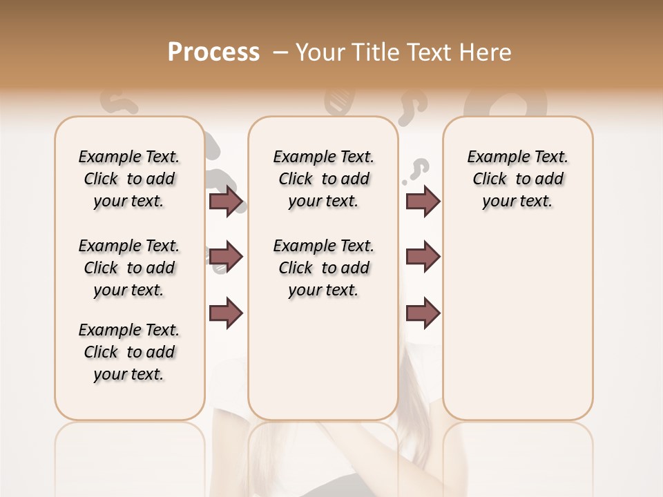 White Making Achievement PowerPoint Template