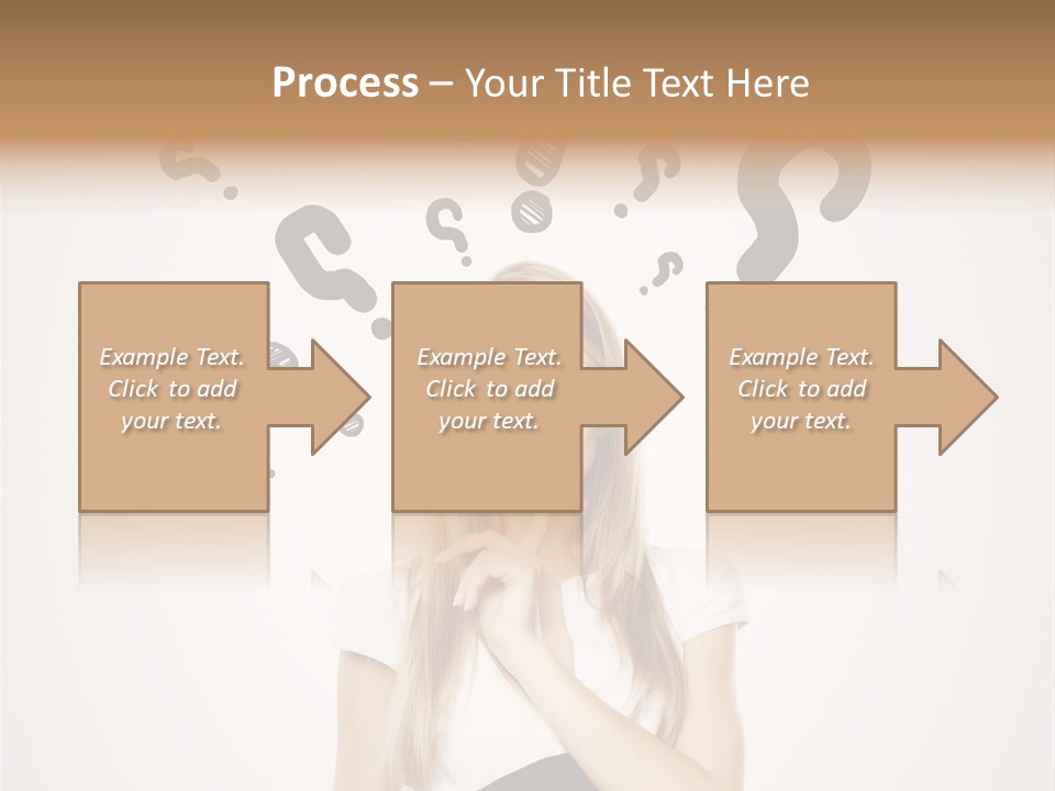 White Making Achievement PowerPoint Template