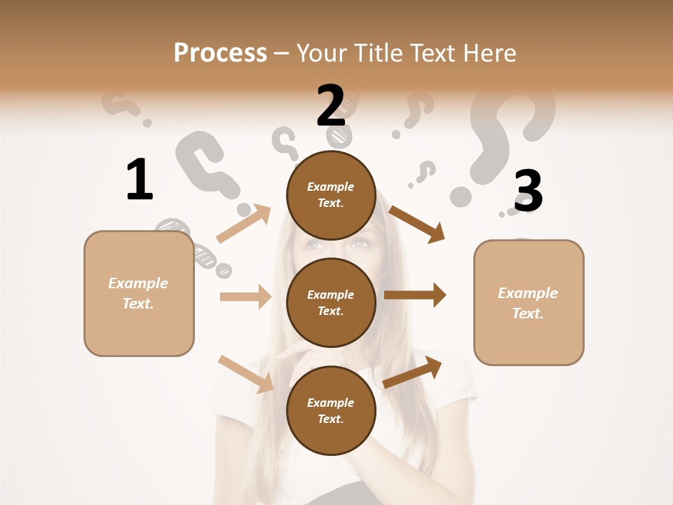 White Making Achievement PowerPoint Template