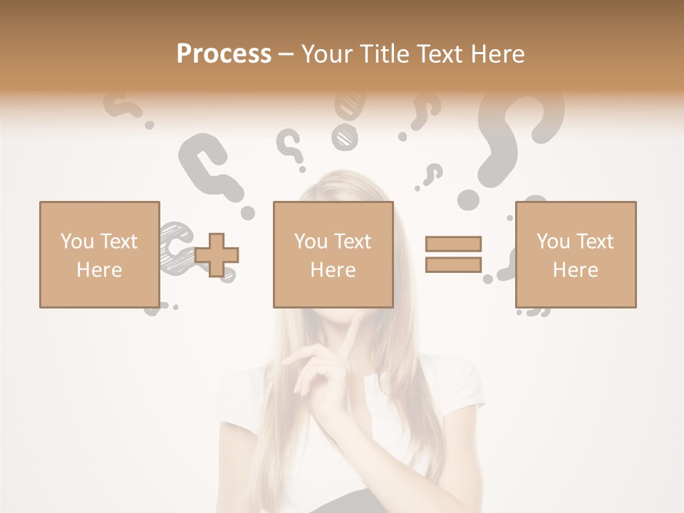 White Making Achievement PowerPoint Template