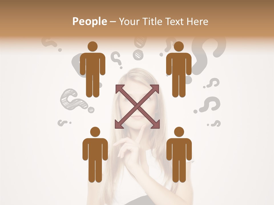 White Making Achievement PowerPoint Template