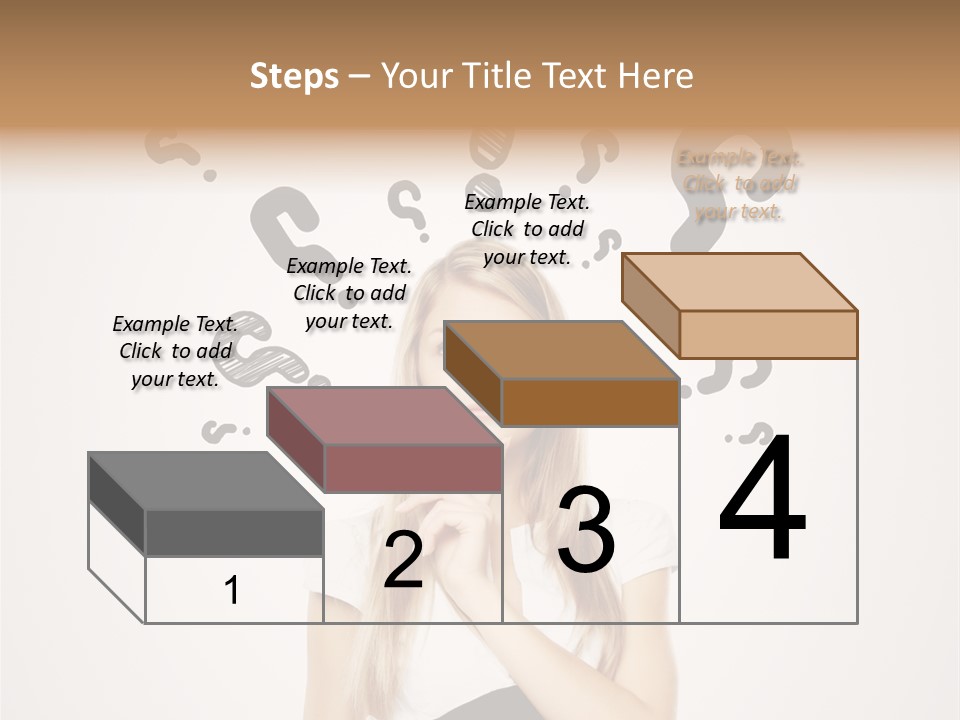 White Making Achievement PowerPoint Template
