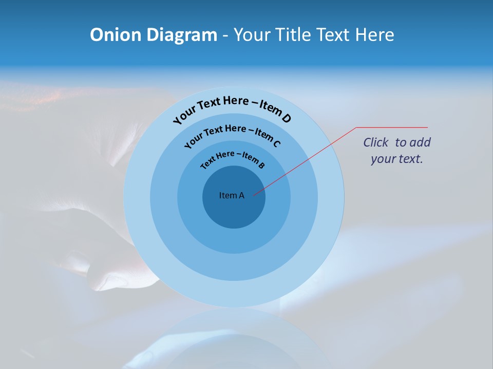 Empty Monitor Tablet PowerPoint Template