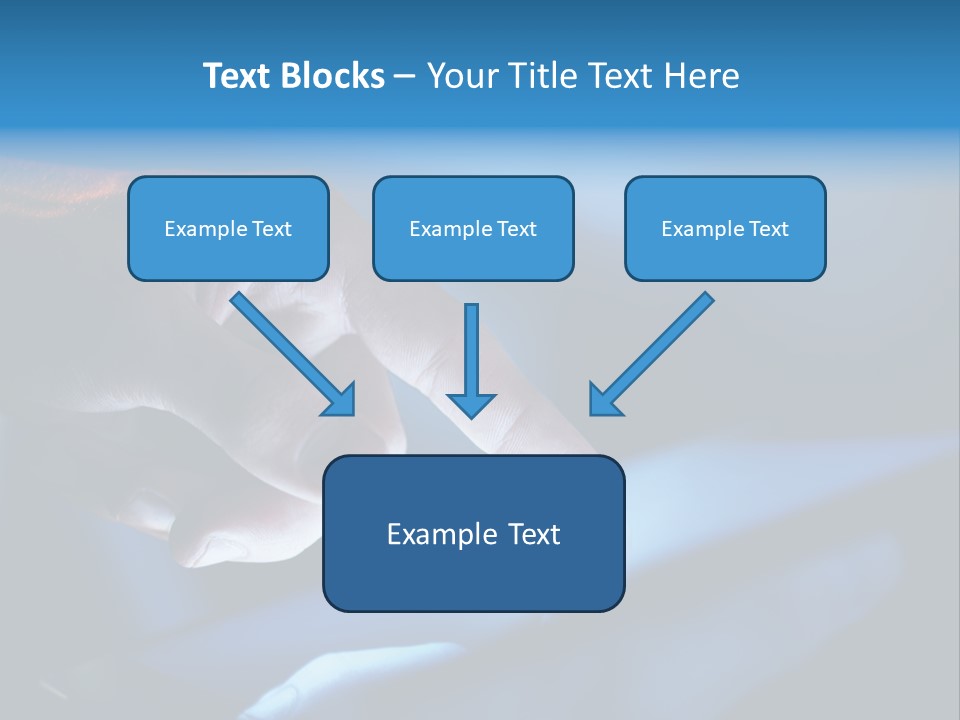 Empty Monitor Tablet PowerPoint Template