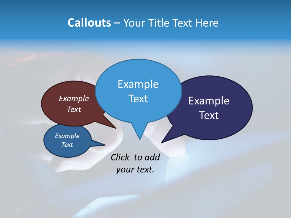 Empty Monitor Tablet PowerPoint Template