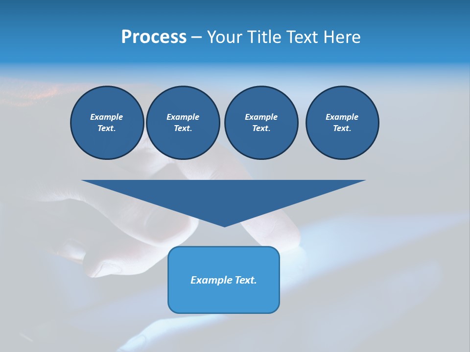 Empty Monitor Tablet PowerPoint Template