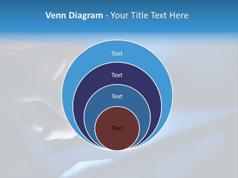 Empty Monitor Tablet PowerPoint Template