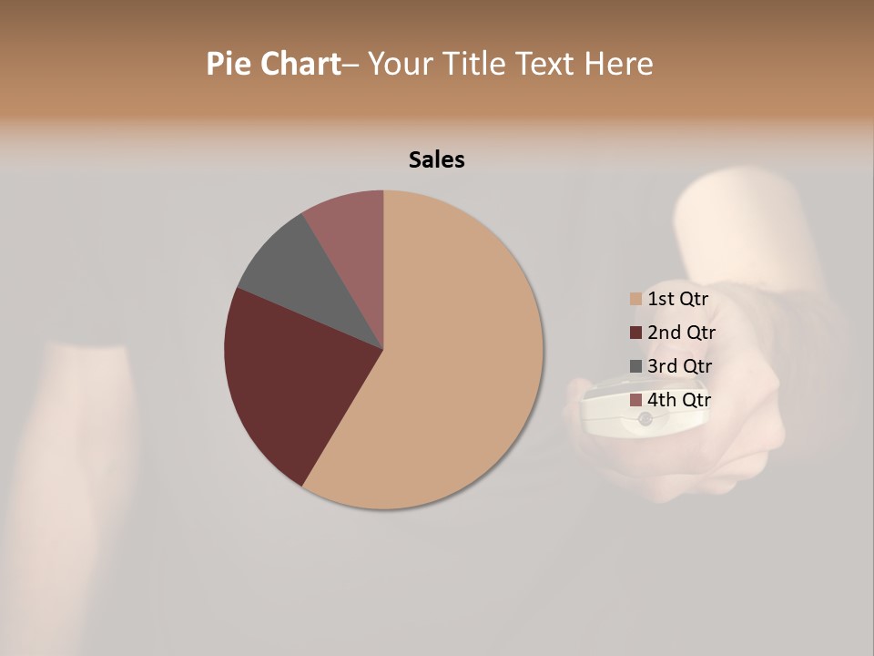 Night Button Hold PowerPoint Template