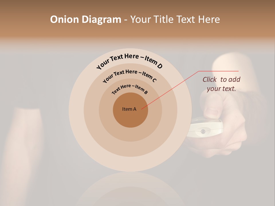 Night Button Hold PowerPoint Template